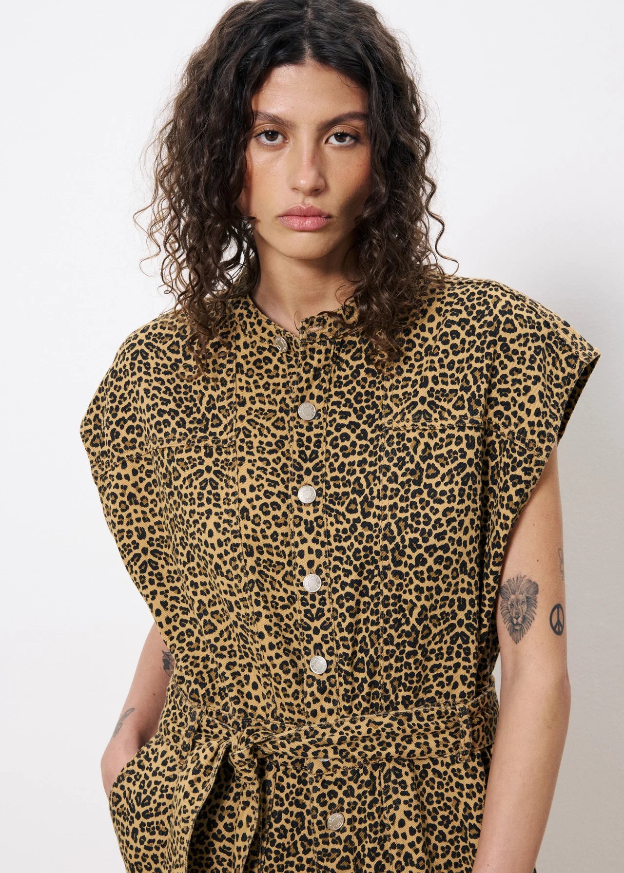 Scheila Jumpsuit - Leopard Print