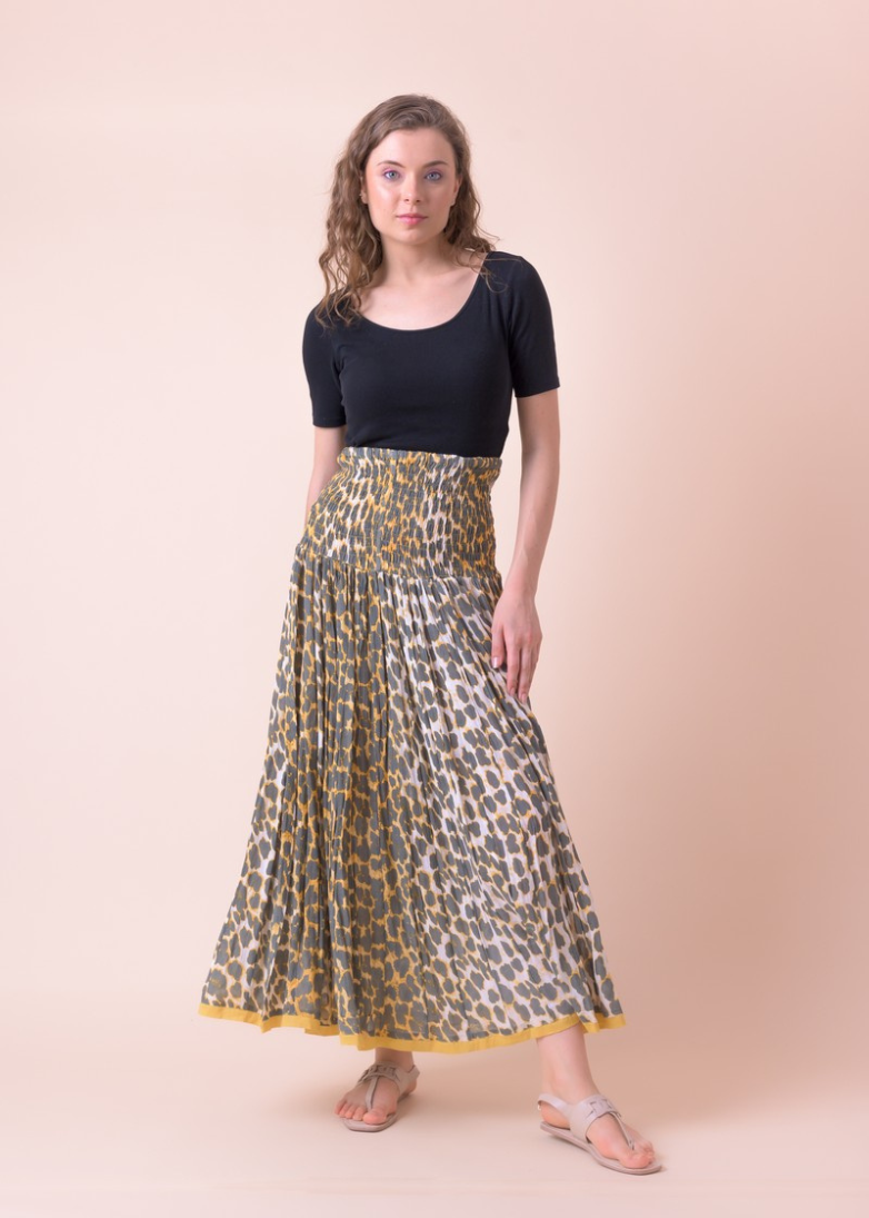 Arista Skirt in Leo Grey