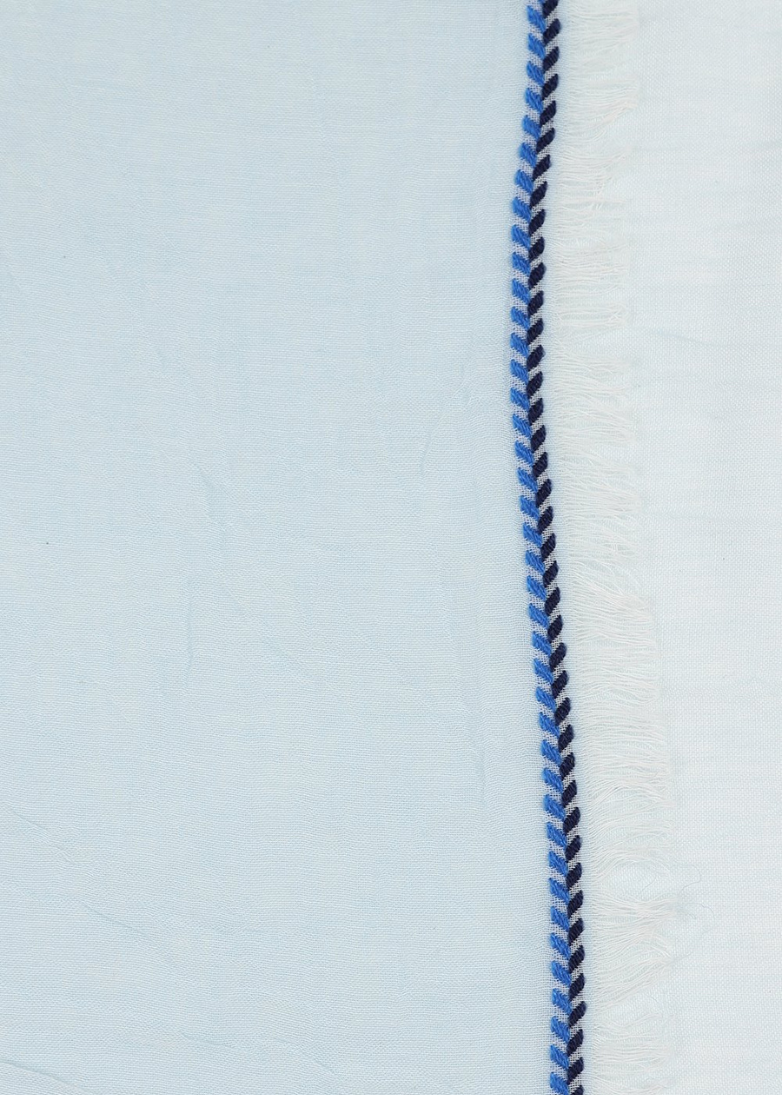 Stripe Scarf in Blue