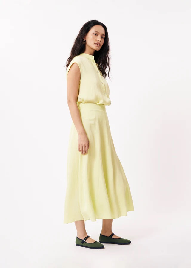 Cleya Skirt in Lime